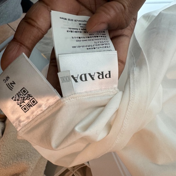 Prada  Stretch cotton T-shirt - Picture 4 of 7